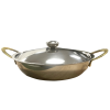 Stainless Steel Gratin Dish with Lid 6.5"
