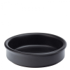 Black Tapas Dish 4.5" (11.5cm)