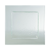 Gobi Square Plate Clear 10.25" (26cm)