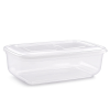 Plasticforte Rectangular Food Storage Container with Lid 3.7 Litres