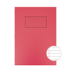 Silvine A4 Exercise Book Lined 80 pages Red EX107 (Pack 10)