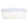Whitefurze 2 Litre Food Storage Box With White Lid
