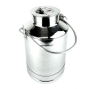 Stainless Steel Milk Can 10 Litre with Folding Handle