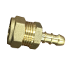 Brass Compression Fitting Male Nozzle 15mm Copper to ID 8mm Gas Pipe Hose