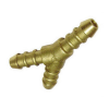 Brass Y Connector Nozzle to suit ID 8mm Gas Pipe Hose