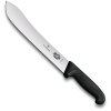 Victorinox Fibrox Handle Butchers Steak Knife with Wide Tip 20cm