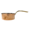 Copper Steel Sauce Pan with Brass Handle 10.75(w) x 5.5(h)cm