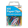 Tiger Multi Coloured Paper Clips (Pack 100)