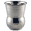 Moroccan Hammered Tumbler in Stainless Steel 40cl / 14oz