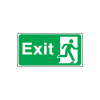 Self Adhesive Exit Man Right Sign
