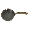 Copper Steel Sauce Pan with Brass Handle 13(w) x 6(h)cm