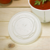 Vegware Biodegradable 115mm Flat CPLA Lid to fit 12-32oz Soup Containers (Pack 50)
