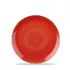 Churchil Stonecast Berry Red Evolve Coupe Plate 6.5"