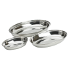 Stainless Steel Oval Vegetable Dish 36cm/14"
