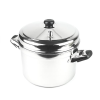 Stainless Steel Idli Cooker with No Plates