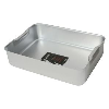 Deep Aluminium Baking Tray with Handles 52 x 42cm x 7cm