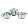 Royal Cuisine Stainless Steel Stock Pot Set Induction 24,26,28cm