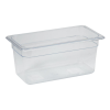 Gastronorm Pan Clear Polycarbonate 1/3 150mm Deep