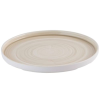 Churchill Stonecast Canvas Natural Walled Plate 10.25" (Pack 6)