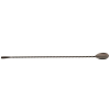 Gun Metal Teardrop Bar Spoon 35cm