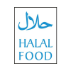 Halal Food Window Sticker 150 x 200mm