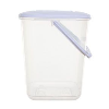 Whitefurze 10 Litre Food Canister Box With White Lid