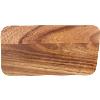 Acacia Wooden Rectangular Platter Acacia Wooden 14x30x2cm
