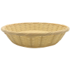 Woven Rattan Basket Round Natural 26cm x 5cm