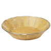 Round Heavy Duty Woven Plastic Basket (32cm x 8cm deep)