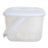Whitefurze 6 Litre Food Canister Box With White Lid