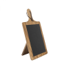 Wooden Tuscany Large Paddle Chalk Board With Stand In Acacia 220 x 15 x 385mm