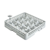 Glass Rack 16 Compartment With 4 Extenders 50 x 50cm (Fits 108 x 245mm Glass)