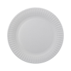 Disposable White Paper Plate 7" (Pack 100)
