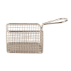 Serving 18/10 Stainless Steel  Square Basket 9.5x9.5x6cm