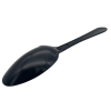Black Heavy Duty Plastic Reusable Spoons (Pack 100)