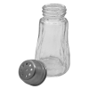 Glass Salero Salt & Pepper Shakers (Pack 2)