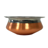 Copper Handi Serving Dish 16cm with lid