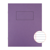 Silvine Exercise Book Lined 80 Pages Purple EX100 (Pack 10)