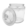 Round Biscotti Jar Small 0.9 Litre