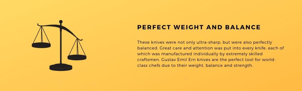 Perfect weight and balance