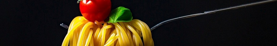 Close up of pasta