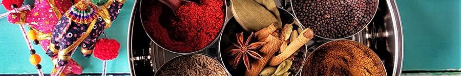 Close up of spices