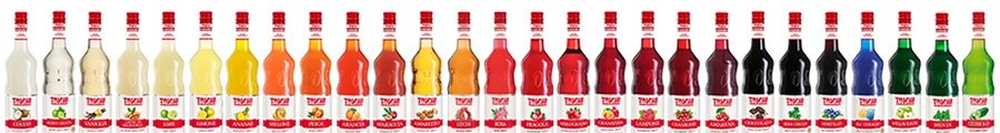 Line of Toschi Syrups
