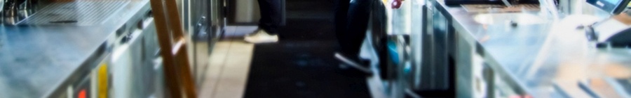 Bar with matting on the floor