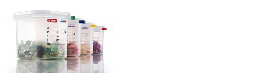 Row of Araven containers