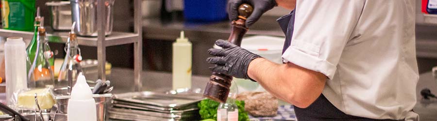 chef in a kitchen