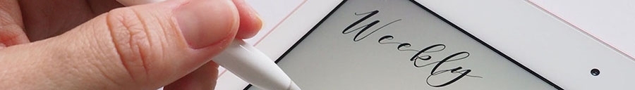 Writing on a calendar