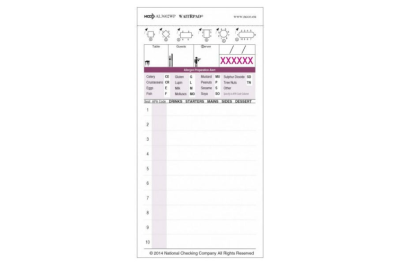 Order Pads
