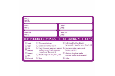 Food Allergen Labels