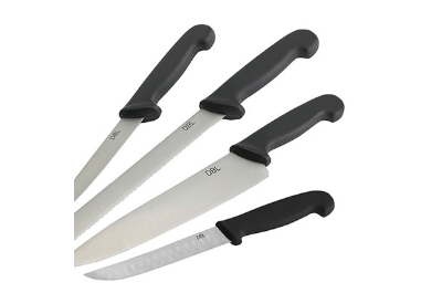 Cooksmill Black Handled Knives